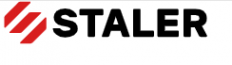 Логотип компании СТАЛЕР: качественная продукция из полимеров, тара и упаковка